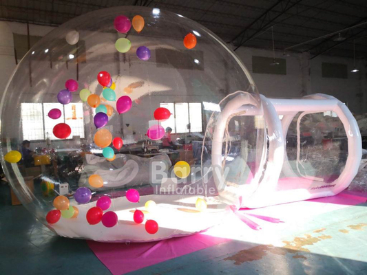 Druck verfügbar aufblasbares Festzelt mit Ballon transparent aufblasbares Ballonzelt