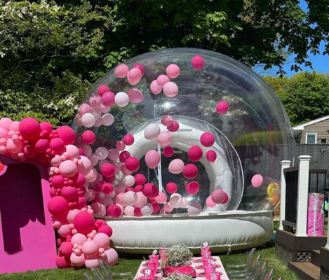 7 Arbeitstage Produktionszeit Aufblaszelt Bubble House Ballons mit CE/UL Bläser und Reparaturmaterial