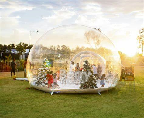 3 Meter klares Ballonkuppel aufblasbares Blasenhaus für Kinder oder Erwachsene Partys