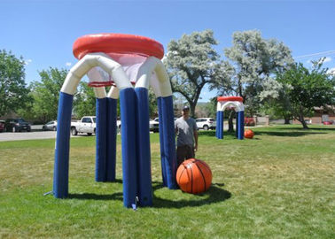Riesiger aufblasbarer Sportspiel-Basketballkorb/Basketballplatz Customzied mit 0.55mm PVC