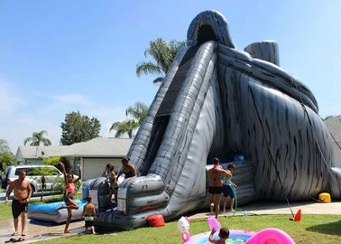 Riesige aufblasbare hohe Hurrikan-Wasserrutsche Inflatables des Dia-33ft für Erwachsene