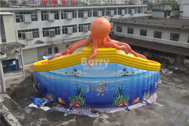 Kundengebundene Swimmingpool-Kraken-Wasserrutsche, riesige Wasserrutsche für Swimmingpool