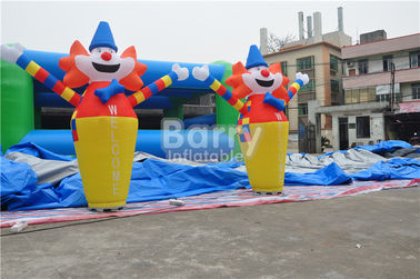 Clown 2.6H M fertigen aufblasbare Werbungs-Produkte, mini aufblasbaren Luft-Tänzer Usb besonders an