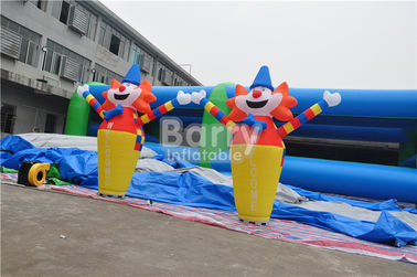 Clown 2.6H M fertigen aufblasbare Werbungs-Produkte, mini aufblasbaren Luft-Tänzer Usb besonders an