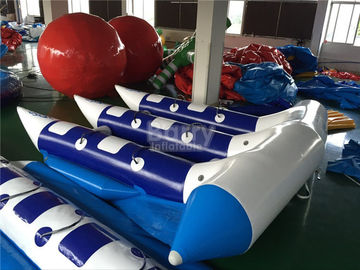 Aufregende aufblasbare Wasser-Spielwaren, Towable aufblasbares Flyfish Bananen-Boot für Meer
