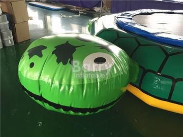 Aufblasbare Schildkröte ODM mit PVC-Planen-Material des Dia-langlebigen Gutes 0.9mm