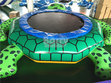 Aufblasbare Schildkröte ODM mit PVC-Planen-Material des Dia-langlebigen Gutes 0.9mm