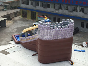Industrieller Handelsklasse-Drache-große aufblasbare Wasserrutsche 15*11*8m besonders angefertigt