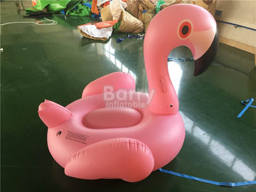 Großes Größen-Rosa-aufblasbares sich hin- und herbewegendes Pool spielt/Flamingo-Tiere