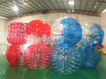 Rote klare aufblasbare Spielwaren im Freien für Erwachsene/menschlichen Wasser-Blasen-Ball