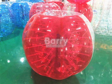 Rote klare aufblasbare Spielwaren im Freien für Erwachsene/menschlichen Wasser-Blasen-Ball