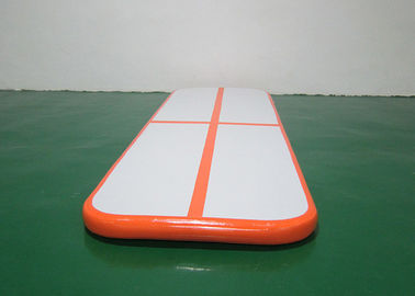 Orange kleiner 3m/10ft Gymnastik-Ausrüstungs-Sturz-Bahn-aufblasbarer Luft-Bahn-Satz