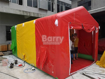 Kleines kundenspezifisches feuerfestes aufblasbares Zelt PVCs Duschfür Vergnügungspark