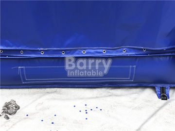 Bremsungs-Luftsack des tiefen blauen freien Falls aufblasbarer/aufblasbares springendes Spiel