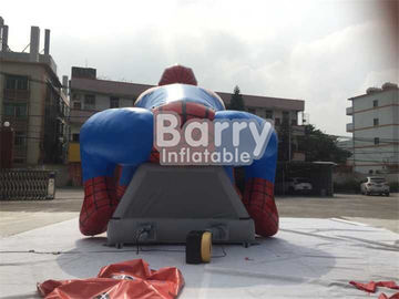 Kundenspezifischer Spiderman-aufblasbares Prahler-Schloss/Explosions-Schlag-Haus für Kinder