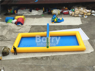 Feld-Wasser-Spiel-aufblasbares Volleyballfeld Sommerspielwaren Stärke PVCs aufblasbares Vollyball für Wasser-Spielwaren