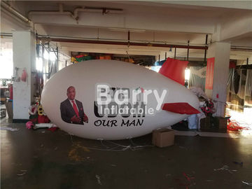 Großer Werbungs-Flugzeug-Ballon-aufblasbare schalldichte Zelle mit kundenspezifischem Logo-Drucken