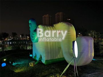 Dauerhafte Elephent-Form-im Freien aufblasbares Werbungs-Zelt mit LED