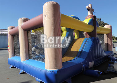 Vergnügungspark-Piraten-Schiffs-aufblasbarer Kleinkind-Spielplatz mit Qualitätssicherung