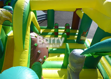 N Innen-materielle Ausrüstung PVCs im Freien spielt Dschungel-Thema-großes Kleinkind-aufblasbaren Spielplatz