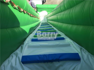Kundengebundene PVC-Doppelt-Weg-riesige aufblasbare Wasserrutsche für Aqua-Park