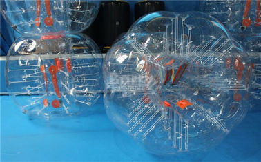 Fußball-aufblasbarer Stoßball, Blasen-Fußball PVCs TPU im Freien