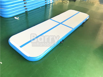 Aufblasbare Luft-Bahn-stolpernde Gymnastik-Hauptmatten/fertigten PVC-Sport-Luft-stolpernde Bahn besonders an
