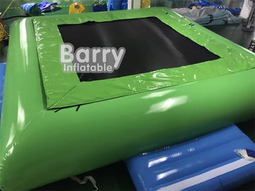 PVC-Planen-aufblasbare Wasser-Spielwaren, die Wasser-Trampoline-Bett-luftdichten Prahler springen