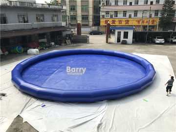 aufblasbarer Swimmingpool 0.9mm PVCs/Explosions-tragbares rundes Wasser-Pool