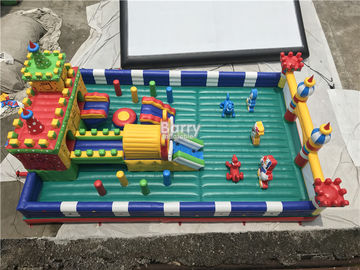 Kommerzielles aufblasbares Spielplatz-Vergnügungspark-Prahler-Dia für Kinder