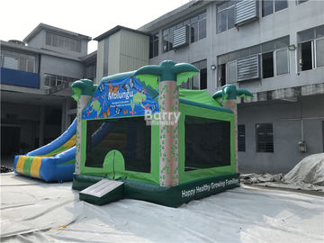Kundenspezifisches Logo 0.55mm aufblasbares Schlag-Haus PVCs/springendes Schloss für Kinderspaß
