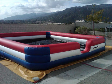 Quadratisches tragbares Wasser-Pool, Spaß-Partei-Tanz-Spiel-im Freien aufblasbares Seifen-Schaum-Gruben-Pool