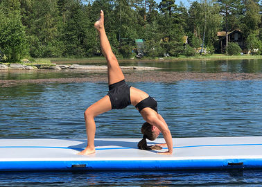 Eignungs-Wasser-Sport-aufblasbares Aqua-Wasser-sich hin- und herbewegende Yoga-Matte im Pool oder im See