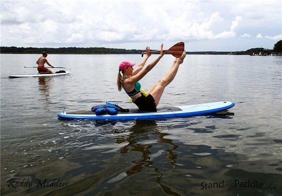 Wasser-Yoga 6&quot; Kohlenstoff-Faser-aufblasbare Radschaufel