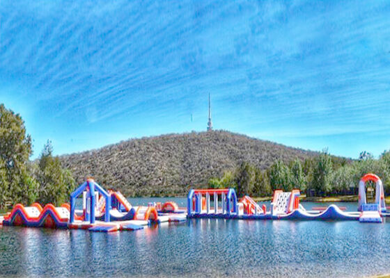 See-aufblasbare Wasser-Park-Spiele/aufblasbares Wasser-sich hin- und herbewegender Spielplatz