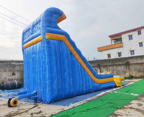Faltende Kinderspielplatz-aufblasbare Wasserrutsche PVC-Plane im Freien
