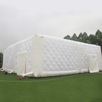 Licht-aufblasbares Zelt des große Explosions-im Freien kampierendes Würfel-Zelt-LED