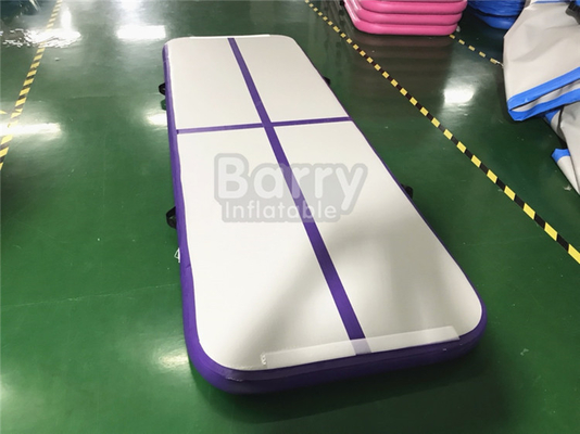 Professionelle purpurrote aufblasbare Gymnastik Mats Tumbling Air Track der Farbe3x1m