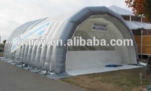 Einfache hohe aufblasbare Waschanlage-Zelt-Luft-unversiegeltes Selbstschutz-Zelt