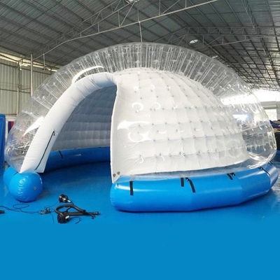 Kampierendes Familien-aufblasbares klares Hauben-Zelt im Freien Crystal Bubble Tent