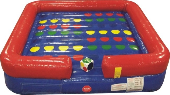 aufblasbare Sportspiele 0.55mm PVCs Mega- Twister-Körper-Inflations-Spiel