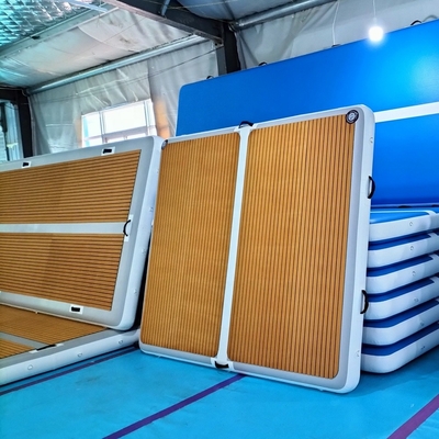 Luft-Ponton-aufblasbare Schwimmdock-Plattform-Plattform des Tropfen-Stich-DWF