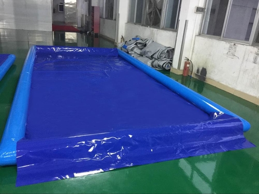 Luftdichte wasserdichte aufblasbare Waschanlage-Matte 6x3m besonders angefertigt