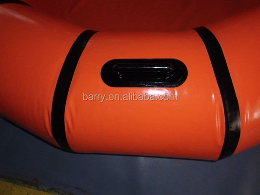 EN71 0.6mm Wasser-Pool-Orange PVCs scherzt tragbare aufblasbaren Swimmingpool
