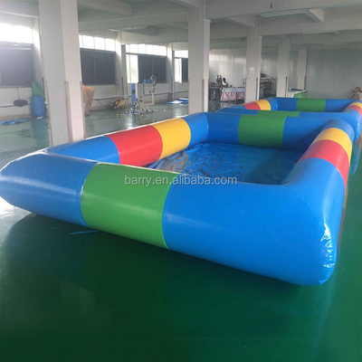 Bunter erwachsener aufblasbarer Swimmingpool 0.9mm PVCs für im Freien