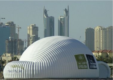 Riesiges aufblasbares Zelt PVCs des kundenspezifischen langlebigen Gutes, aufblasbare Luft stützte Strukturen