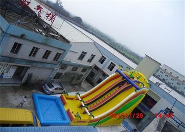 Erstaunliche aufblasbare Wasserrutsche, größte industrielle aufblasbare Wasserrutsche von China