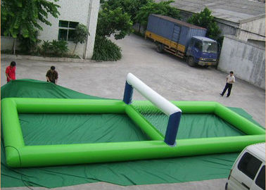 Tragbare aufblasbare Wasser-Spielwaren, riesiges aufblasbares Volleyballfeld für Wasser