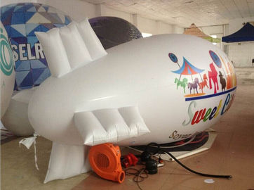 Aufblasbare Helium-Luftschiff der Werbungs-Produkt-luftdichtes schalldichten Zelle PVCs für Anzeige