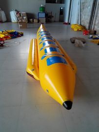 Einbahnige aufblasbare Wasser-Spielwaren, PVC-Planen-Bananen-Boot Towable für Person 6